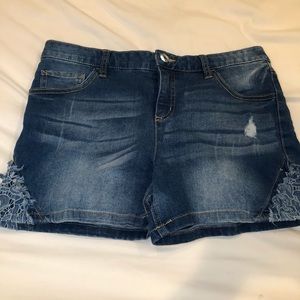 Justice Girls Jean Shorts